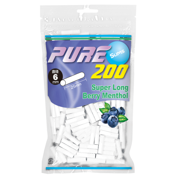 PURE 6mm*25mm蓝莓200【C230】