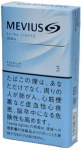 柔和七星/梅比乌斯/MEVIUS 特淡 3mg 长支 硬盒