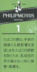菲利普莫里斯/PhilipMorris 薄荷 1mg 长支 硬盒