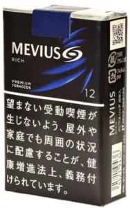 柔和七星/梅比乌斯/MEVIUS RICH 12mg 软盒