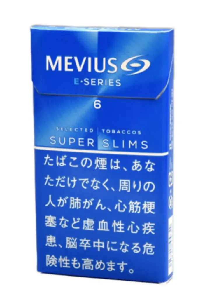 柔和七星/梅比乌斯/MEVIUS E系列 6mg 长支 硬盒