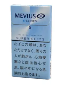 柔和七星/梅比乌斯/MEVIUS E系列 3mg 长支 硬盒