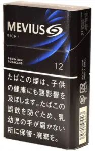 柔和七星/梅比乌斯/MEVIUS RICH 12mg 硬盒