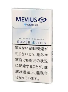 柔和七星/梅比乌斯/MEVIUS E系列 1mg 长支 硬盒
