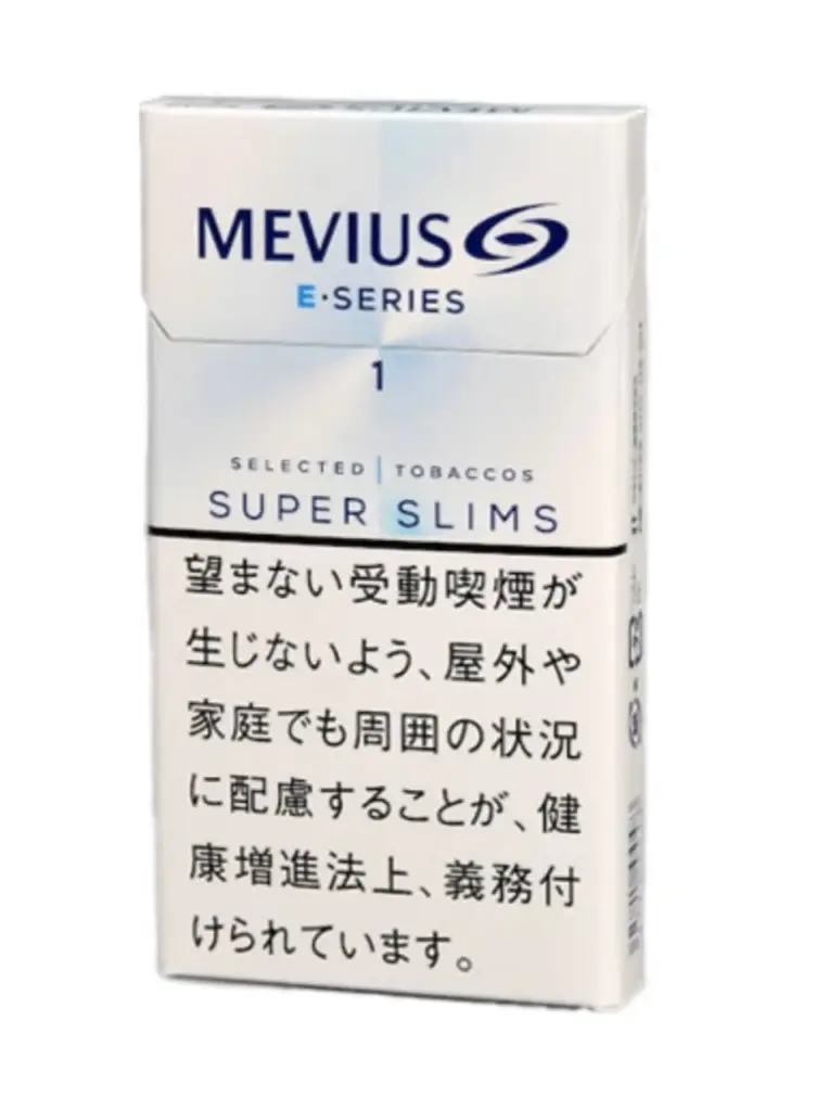 柔和七星/梅比乌斯/MEVIUS E系列 1mg 长支 硬盒