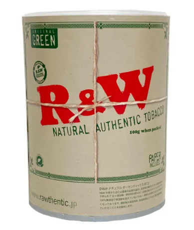 R&W Green 100g Paper Can