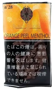 Black Spider Shag Orange Peel Menthol 30g装