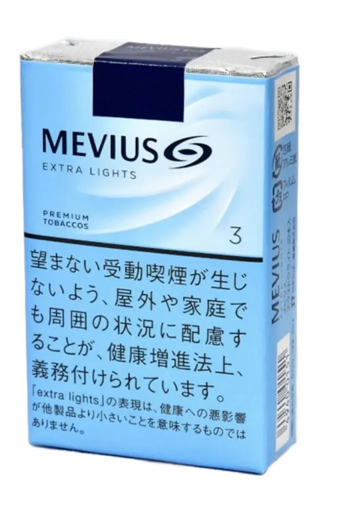 柔和七星/梅比乌斯/MEVIUS 特淡 3mg 软盒