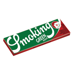 smoking慢燃切口纸Green(70mm×37mm）/スモーキング　グリーン・シングル